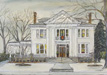 2007 Christmas Card featuring the Briles House. You can contact Open Door Ministries in High Point to buy the cards.